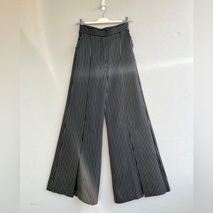 H&M | Flared Pinstripe Trousers